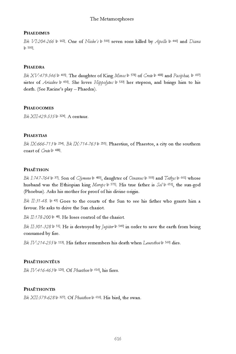 Ovid: The Metamorphoses - Page 616